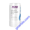 NOW Foods Nature's Deodorant Stick Stone 4.25 oz.