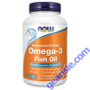 NOW Foods Omega-3 Fish Oil Molecularly Distilled 200 Softgels