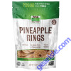 NOW Foods Pineapple Rings 12 oz.