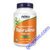 NOW Foods Spirulina Double Strength 1000mg Organic 240 Tablets