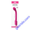 Inya Oh My G Pink Silicone Rechargeable Ultra Flexible Wand Vibrator 