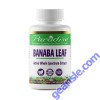 Paradise Herbs Banaba Leaf Extract Vegan & Gluten Free 60 Capsules