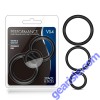 Blush Performance VS4 Pure Premium Silicone Cock Ring Set Black