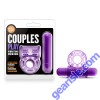 Blush Play With Me Couples Play Vibrating Cock Ring Purple