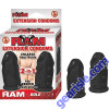Ram Extension Condoms - Black For Deeper Penetrations