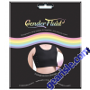 Gender Fluid Chest Compression Binder Black Voodoo Scoop Style