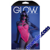 Fantasy Lingerie Glow All Nighter Harness Bodysuit Neon Pink