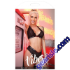 Vibes Fantasy Lingerie Fuck Off Bralette Cheeky Panty Black