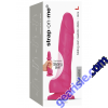 Lovely Planet Strap On Me Sliding Skin Realistic Dildo Fuchsia L