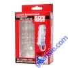 Size Matters Clear Sensations Enhancer Sex Sleeve Textured