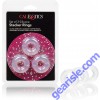CalExotics Set Of 3 Silicone Stacker Cock Rings