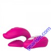 Selfie Vibrator Share Pink Waterproof Rechargeable Silicone