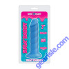 Rock Candy Suga Daddy 7" Blue Extra Thick Twisted Silicone Shaft