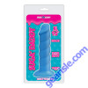 Rock Candy Suga Daddy 9.5" Blue Extra Thick Twisted Silicone Shaft 