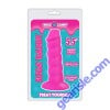 Suga Daddy 5.5" Pink Rock Candy Non Vibrating Suction Cup Base