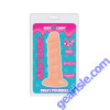 Suga Daddy 5.5" French Vanilla Rock Candy Non Vibrating Suction