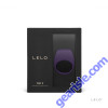 Lelo Tor 2 Couples Purple Cock Ring Vibrating Silicone