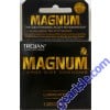 Trojan Magnum Large Size Lubricated Premium Quality Condom Black