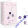 Blush Novelties Wellness Kegel Training Kit Silicone Purple