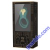 Vibrating Cock Ring Zalo Bayek Turquoise Green Remote Controlled