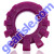 Cock Lug Lugged Plum Silicone Cock Ring Rubbery Nubs Oxballs
