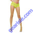 Dreamgirl 0029N Fence Net Pantyhose Wih Attached Lace Short Top