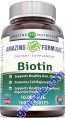 Amazing Formulas Gluten Free Biotin Supplement 10,000 mcg 