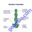 Satisfyer Lolli Plug 2 Green Diamond Shaped Textured Rechargeable details