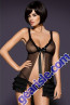 Black Obsessive Kilia Sexy Bodydoll Lady Dress 5166 Lingerie