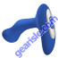 Forto Thumper Remote Control Rechargeable Silicone Anal Vibrator Blue side