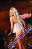 4 Piece Dazzling Bride Sheer Mini Dress Be Wicekd BW1182