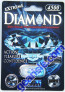 Diamond Platinum Extreme 4500 Blue Male Enhancement Supplement by P/K Package Inc