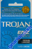 Trojan ENZ Premium Lubricated Condom Blue 3 Condoms
