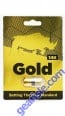 Gold 14K Rhino Male Sexual Enhancement Gold Pill