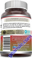 Red Yeast Rice 1200mg 120 Capsules Weight Management Amazing Formulas back
