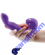 NS Inya Symphony Air Pulse Rechargeable G Spot Purple Vibrator in hand