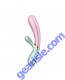 Hot Lover Silicone Warming Vibrator Green Satisfyer solo