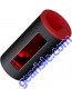 Lelo F1S V2X Waterproof Masturbator Sleeve Bluetooth App Red side