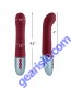 Femme Funn Lola G Double Layered G Spot Silicone Vibrator Maroon sizes