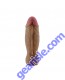 Shaft Realistically Shaped Bullet Vibrator Oak Silicone solo