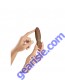 Shaft Realistically Shaped Bullet Vibrator Oak Silicone in hand