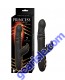 Nasstoys Princess Heat Up Thruster Black Silicone Waterproof Vibrator