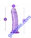 Blush B Yours Purple Plus Roar N' Ride 8" Dildo Suction Cup Base size