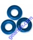 Oxballs Fat Willy 3 Pack Cock Rings Jumbo Stretchy Flextpr Space Blue solo