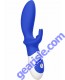 The Backdoor Rabbit Silicone Usb Rechargeable Dual Vibe Splashproof Navy Blue