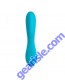 Climax Rechargeable Meg 9x Silicone Wand Vibe Blue 