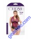 Sherry Two Tone Lace Halter Teddy Curve P224