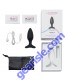 Butt Plug Lovense Hush 2 Bluetooth Remote Control Vibrating all