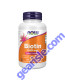 Biotin 5,000 mcg 120 Veg Capsules, front of bottle