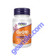 CoQ10 60 mg 60 Veg Capsules, front of bottle